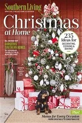 Book cover of Southern Living Christmas at Home by Southern Living