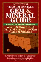 Book cover of Southwest Treasure Hunter's Gem and Mineral Guide (6th Edition) (6th ed.) by Kathy J. Rygle