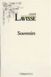Book cover of Souvenirs by Ernest Lavisse