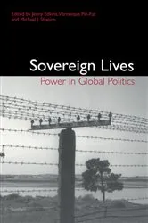 Book cover of Sovereign Lives by Jenny Edkins