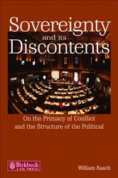 Book cover of Sovereignty and its Discontents by William Rasch