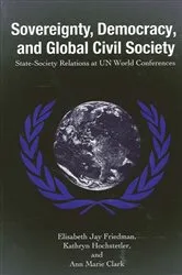 Book cover of Sovereignty, Democracy, and Global Civil Society by Elisabeth Jay Friedman