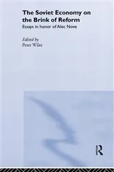 Book cover of Soviet Economy Brink Of Reform by P.J.D. Wiles