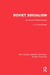 Book cover of Soviet Socialism by L.G. Churchward