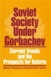 Book cover of Soviet Society Under Gorbachev by Unknown