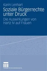 Book cover of Soziale Bürgerrechte unter Druck by Karin Lenhart