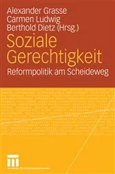 Book cover of Soziale Gerechtigkeit by Alexander Grasse