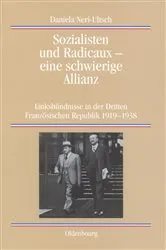Book cover of Sozialisten und Radicaux - eine schwierige Allianz by Daniela Neri-Ultsch