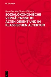 Book cover of Sozialökonomische Verhältnisse im Alten Orient und im klassischen Altertum by Hans-Joachim Diesner