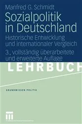 Book cover of Sozialpolitik in Deutschland (3rd ed.) by Manfred G. Schmidt