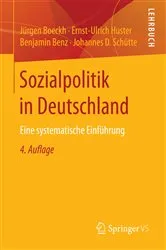 Book cover of Sozialpolitik in Deutschland (4th ed.) by Jürgen Boeckh