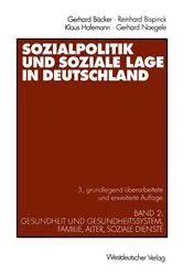Book cover of Sozialpolitik und soziale Lage in Deutschland (3rd ed.) by Gerhard Freiling