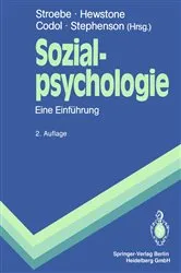 Book cover of Sozialpsychologie (2nd ed.) by Wolfgang Stroebe