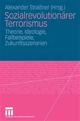 Book cover of Sozialrevolutionärer Terrorismus by Alexander Straßner