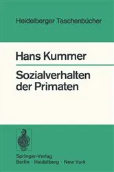 Book cover of Sozialverhalten der Primaten by H. Kummer