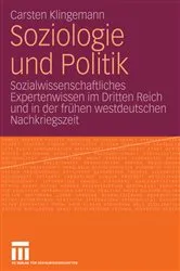 Book cover of Soziologie und Politik by Carsten Klingemann