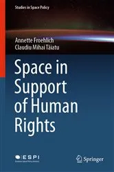 Book cover of Space in Support of Human Rights by Unknown