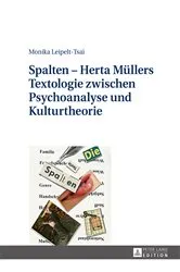 Book cover of Spalten – Herta Muellers Textologie zwischen Psychoanalyse und Kulturtheorie by Monika Leipelt-Tsai