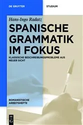 Book cover of Spanische Grammatik im Fokus by Unknown
