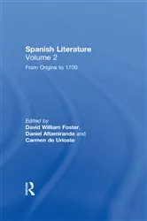 Book cover of Spanish Literature: A Collection of Essays by David Foster