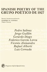 Book cover of Spanish Poetry of the Grupo Poético de 1927 by Geoffrey Connell