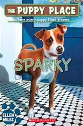Book cover of Sparky (The Puppy Place #62) by Ellen Miles