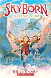 Book cover of Sparrow Rising (Skyborn #1) by Jessica Khoury