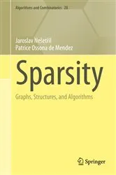 Book cover of Sparsity by Jaroslav Nešetřil