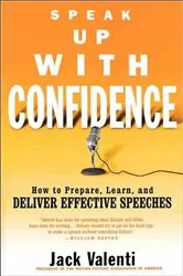 Book cover of Speak Up with Confidence by Jack Valenti