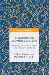 Book cover of Speaking as Women Leaders by Judith Baxter