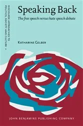 Book cover of Speaking Back by Katharine Gelber