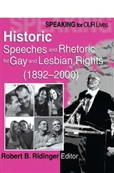 Book cover of Speaking for Our Lives by Robert B Ridinger