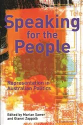 Book cover of Speaking For The People by Marian, Sawer,