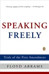 Book cover of Speaking Freely by Robert L. Bernstein