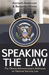 Book cover of Speaking the Law by Kenneth Anderson