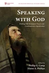 Book cover of Speaking with God by Phillip G. Camp