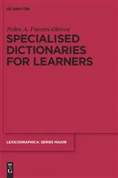 Book cover of Specialised Dictionaries for Learners by Unknown