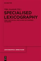 Book cover of Specialised Lexicography by Unknown