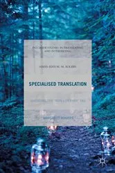 Book cover of Specialised Translation by M. Rogers
