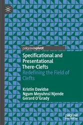 Book cover of Specificational and Presentational There-Clefts by Kristin Davidse