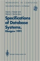 Book cover of Specifications of Database Systems by David J. Harper