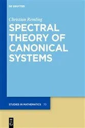 Book cover of Spectral Theory of Canonical Systems by Christian Remling