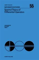 Book cover of Spectral Theory of Differential Operators by I.W. Knowles