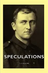 Book cover of Speculations by T. E Hulme