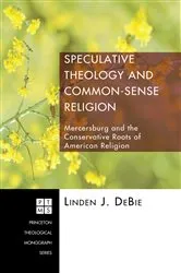 Book cover of Speculative Theology and Common-Sense Religion by Linden J. DeBie