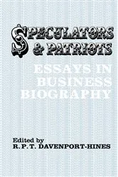 Book cover of Speculators and Patriots by R.P.T. Davenport-Hines