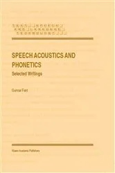 Book cover of Speech Acoustics and Phonetics by Gunnar Fant