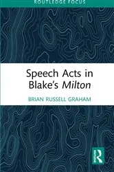 Book cover of Speech Acts in Blake’s Milton by Brian Russell Graham