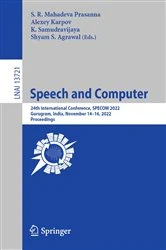 Book cover of Speech and Computer by S. R. Mahadeva Prasanna
