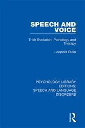 Book cover of Speech and Voice by Leopold Stein